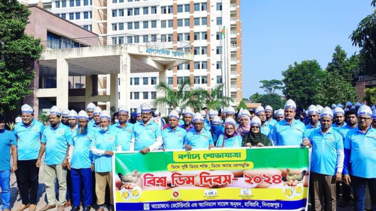 বিশ্ব ডিম দিবস-২০২৪ উপলক্ষ্যে হাবিপ্রবিতে আলোচনা সভা