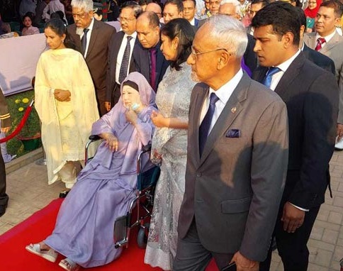 একযুগ পর সেনাকুঞ্জের অনুষ্ঠানে খালেদা জিয়া