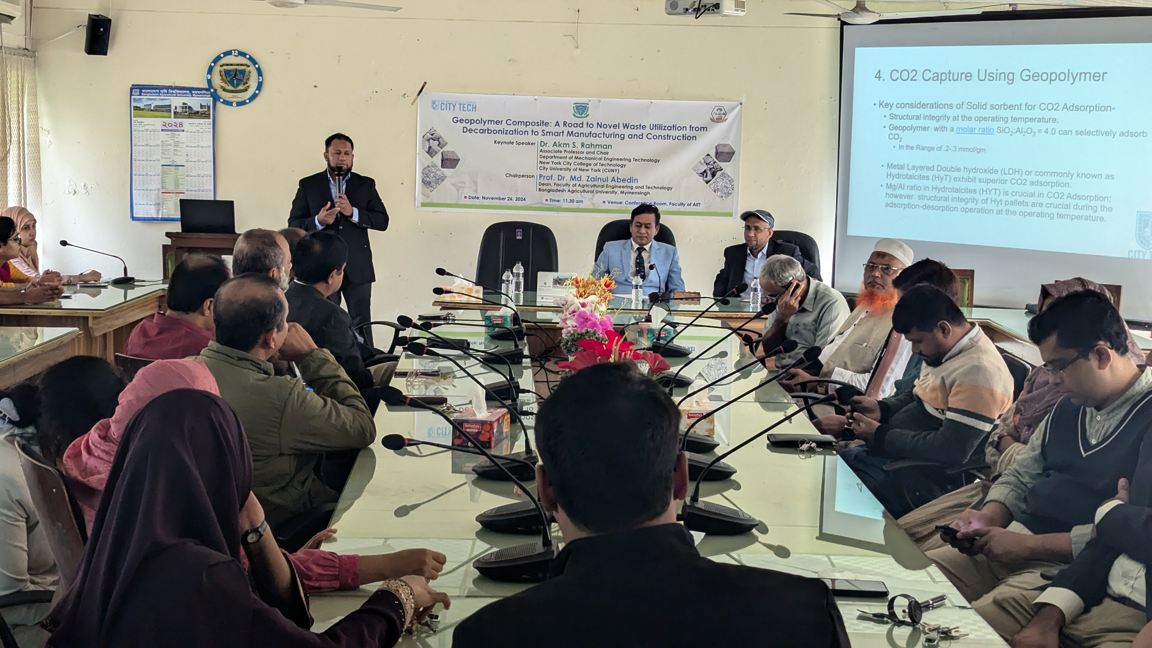 কৃষি আবহাওয়াবিদ্যা ও ফসল মডেলিং নিয়ে বাকৃবিতে সেমিনার অনুষ্ঠিত