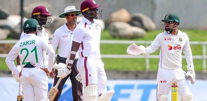 মারকুটে ব্যাটিংয়ের জবাব দিলো বাংলাদেশ