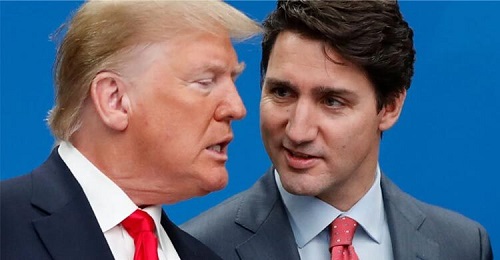 কানাডাকে যুক্তরাষ্ট্রের অঙ্গরাজ্য হয়ে যেতে বললেন ট্রাম্প