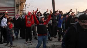 দামেস্কের পথে চলছে উল্লাস, বিমানবন্দরে ব্যাপক বিশৃঙ্খলা