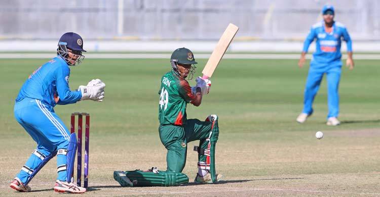 ফাইনালে ভারতকে ১৯৯ রানের লক্ষ্য দিলো বাংলাদেশ