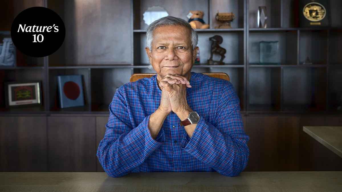 নেচার সাময়িকীর শীর্ষ ১০ ব্যক্তিত্বের তালিকায় ড. ইউনূস