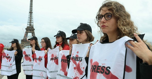 এবছর সাংবাদিক হত্যা ৫৪, ইসরায়েলের হাতে বেশিরভাগ