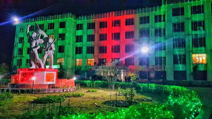 বিজয়ের সাজে সজ্জিত নোবিপ্রবি