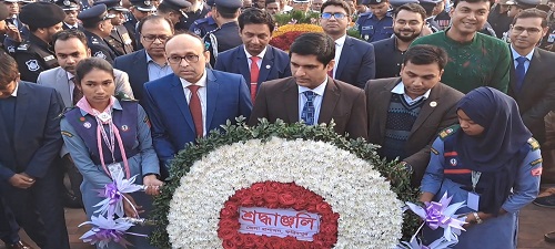 ফরিদপুরে যথাযথ মর্যাদায় মহান বিজয় দিবস উদযাপিত