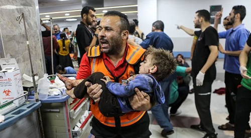 গাজায় হাসপাতালে ইসরায়েলি হামলা, নারী-শিশুসহ নিহত ৩৮