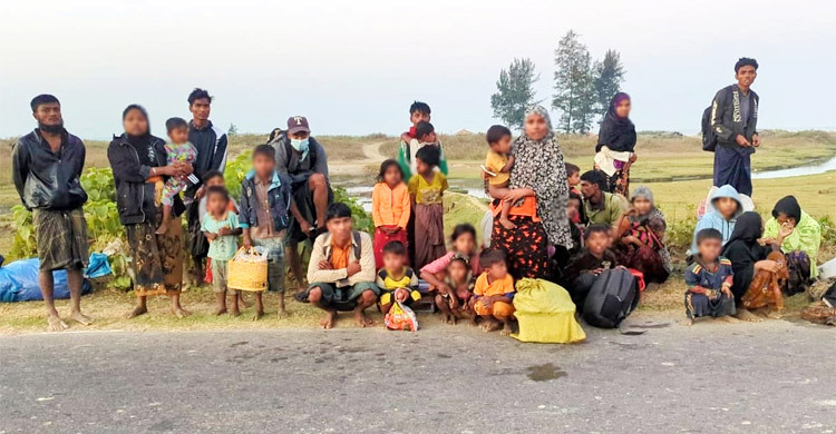 দেশে ঢুকেছে আরও ৩৪ রোহিঙ্গা