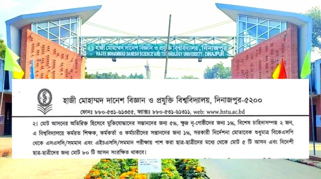 কোটায় আসন বহাল হাবিপ্রবিতে, শিক্ষার্থীদের অসন্তোষ