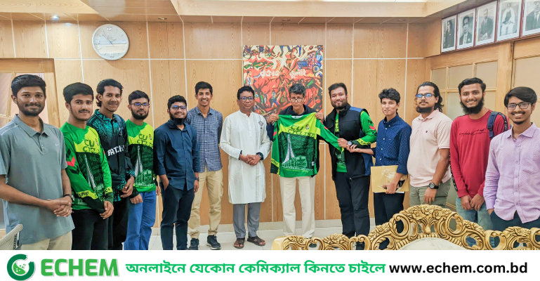 চবি উপাচার্যের সাথে বিশ্ববিদ্যালয় সাইক্লিস্টের সৌজন্য সাক্ষাৎ
