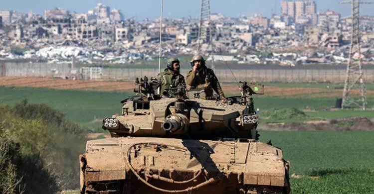গাজায় ফের স্থল অভিযান শুরু ইসরায়েলের