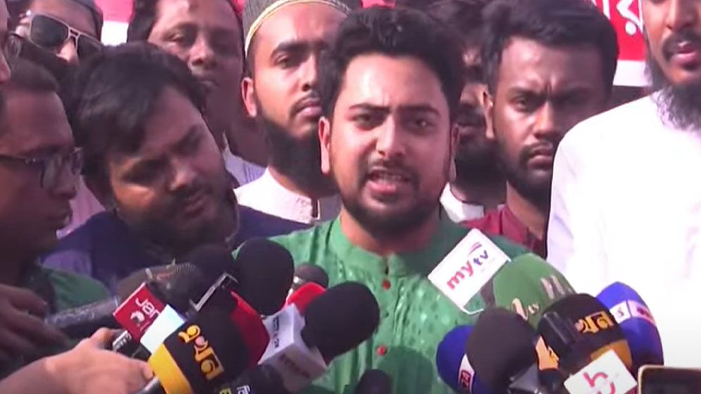 সংস্কার ও বিচারবিহীন নির্বাচন মেনে নেওয়া হবে না : নাহিদ