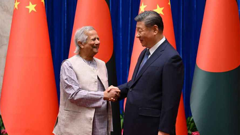 চীনকে আরও বৃহত্তর ভূমিকা পালনের আহ্বান প্রধান উপদেষ্টার