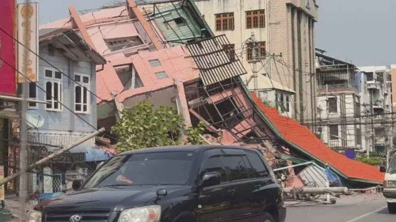 মিয়ানমার-থাইল্যান্ডে ভূমিকম্পে কয়েক শ মানুষের মৃত্যুর শঙ্কা