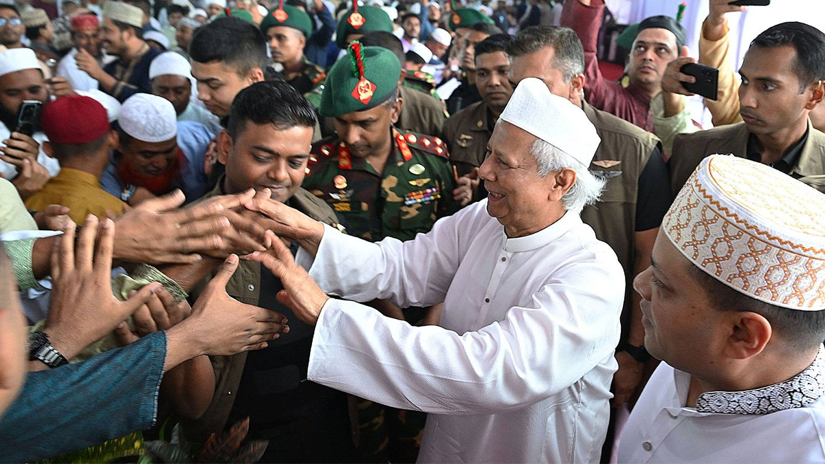 নতুন বাংলাদেশ গড়বই, ইনশাল্লাহ: ঈদগাহে প্রধান উপদেষ্টা