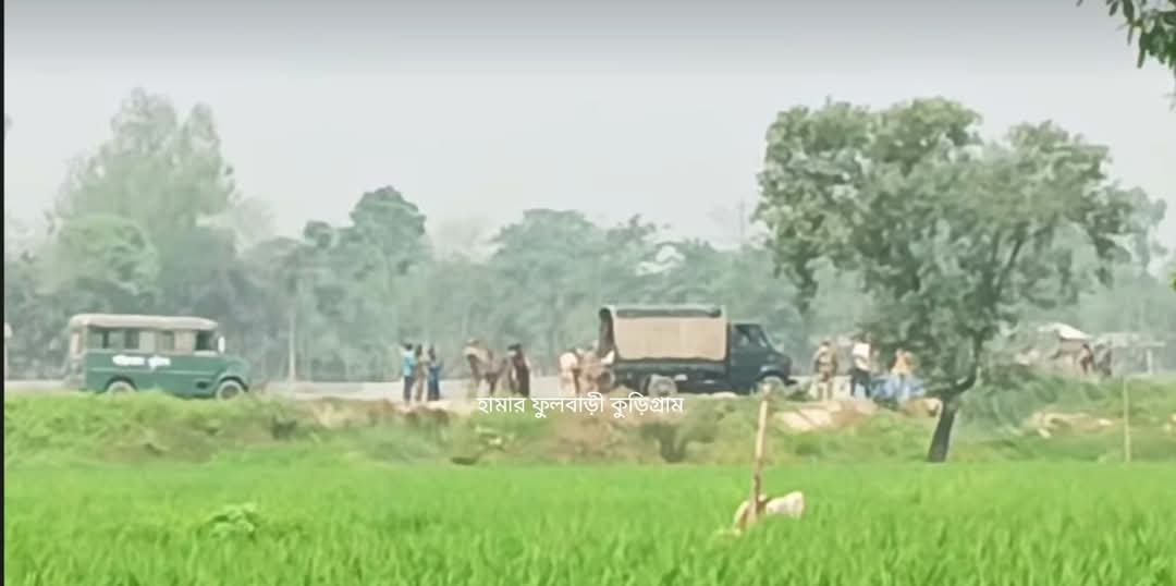 ফুলবাড়ী সীমান্তে পতাকা বৈঠক: বিএসএফের রাবার বুলেটে নিহত যুবক ভারতীয় নাগরিক