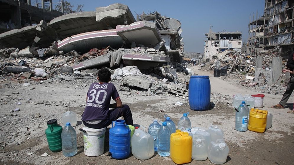 গাজায় ৭০ শতাংশ পানি সরবরাহ বন্ধ করল ইসরাইল