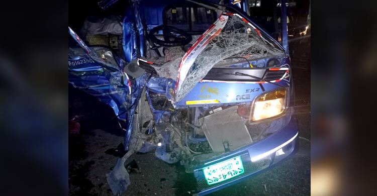 হবিগঞ্জে ট্রাক-পিকআপ সংঘর্ষে নিহত ৪