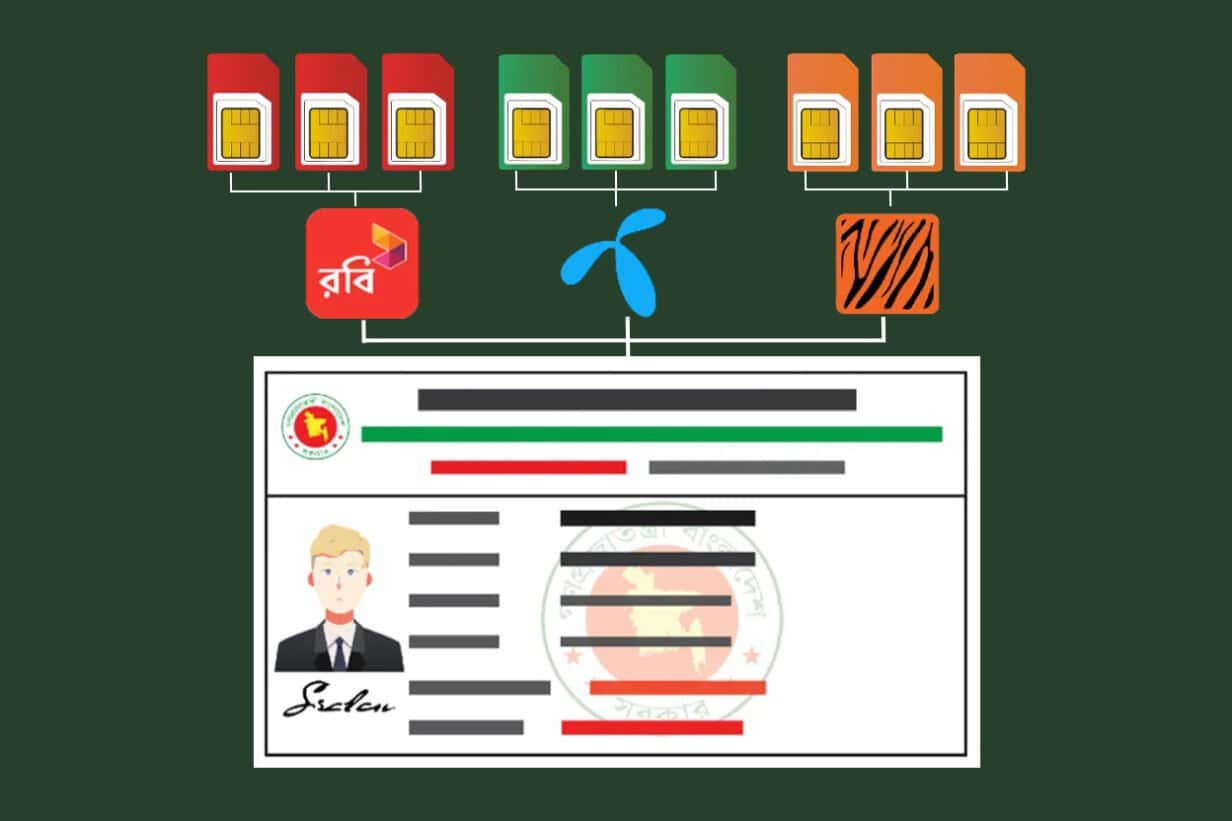 সিম নিবন্ধনের সীমা কমছে, একজনের নামে থাকতে পারবে সর্বোচ্চ ১০টি