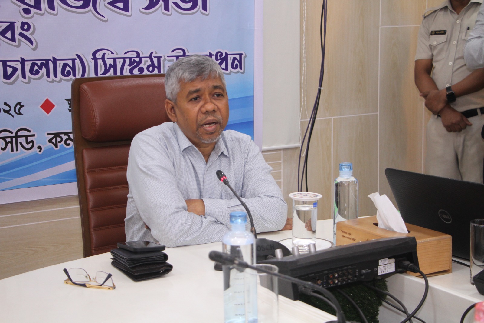 কমলাপুর কাস্টম হাউস আইসিডি পরিদর্শন করলেন এনবিআর চেয়ারম্যান