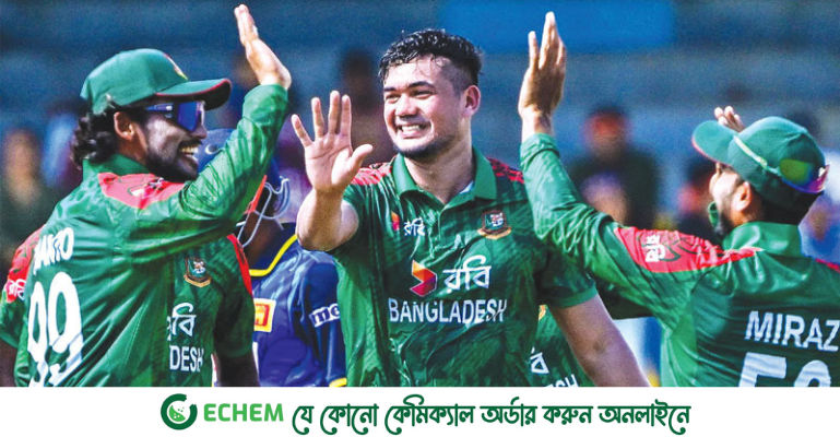 মাঠেই ভুলের প্রায়শ্চিত্ত, ক্যাচ মিসের পর তাসকিনের জবাব উইকেটে