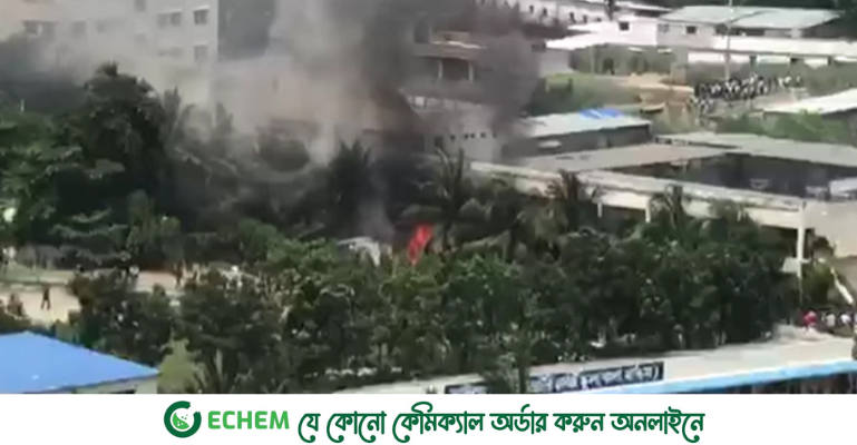 উত্তরায় প্রশিক্ষণ বিমান বিধ্বস্ত