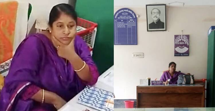 শেখ মুজিবুর রহমানের ছবি টানানো সেই প্রধান শিক্ষিকা বরখাস্ত