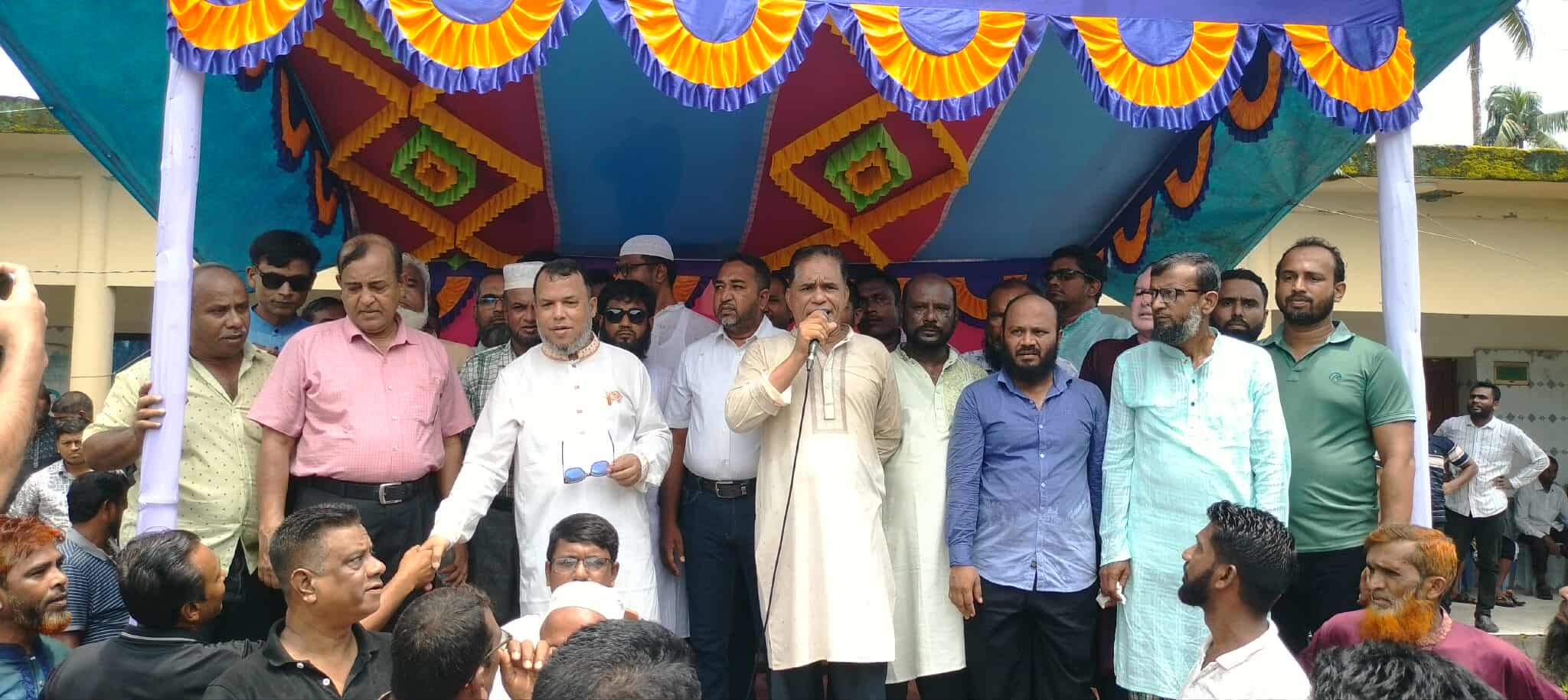 নলছিটিতে জুলাই গণ-অভ্যুত্থান দিবস পালন বিএনপির