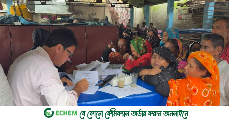 হিলিতে চক্ষু রোগীদের দিনব্যাপী বিনামুল্যে চিকিৎসা সেবা প্রদান