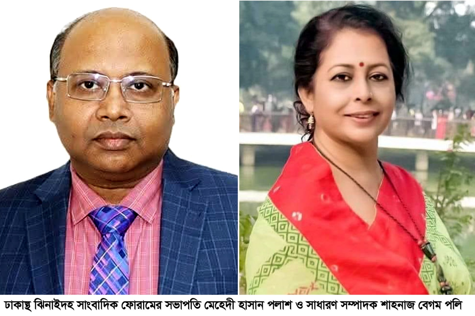 ঝিনাইদহ সাংবাদিক ফোরাম ঢাকার পূর্ণাঙ্গ কমিটি গঠন: সভাপতি পলাশ, সম্পাদক পলি