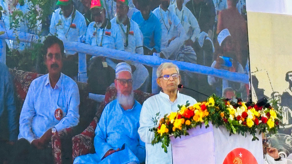 ঠাকুরগাঁয়ে গত ১৫ বছরে আওয়ামী লীগ প্রায় ৭৫ টি মামলা করেছে: মির্জা ফখরুল