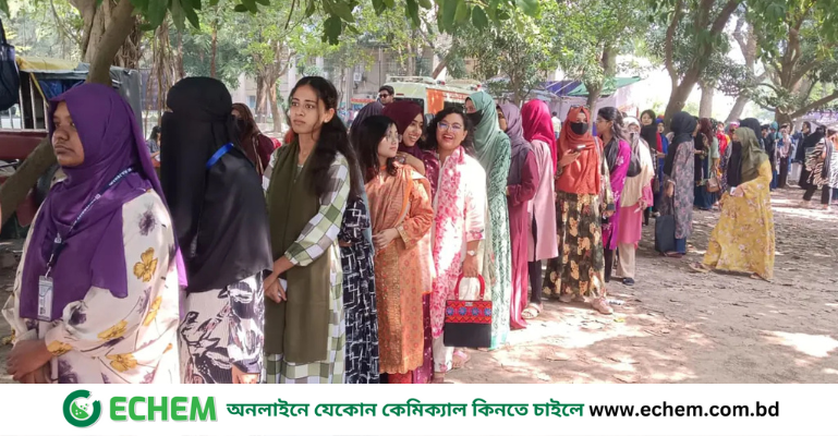 রাকসু নির্বাচন : তিন ঘণ্টায় ভোট পড়েছে ৩১ শতাংশ