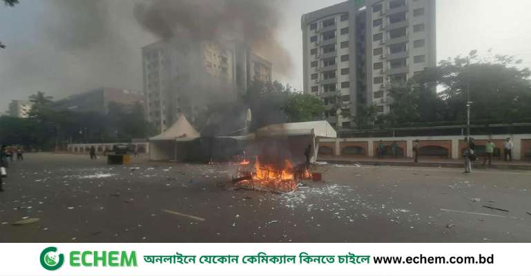 জুলাই সনদ স্বাক্ষর অনুষ্ঠান ঘিরে মানিক মিয়া এভিনিউ রণক্ষেত্র