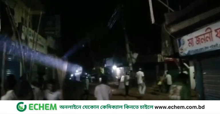 ব্রাহ্মণবাড়িয়ায় টর্চ জ্বালিয়ে দুই গ্রামবাসীর সংঘর্ষ