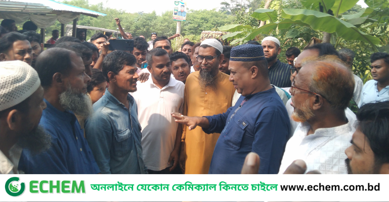 মোরেলগঞ্জের জণপদের পথে-প্রান্তে বিএনপি নেতা কাজী শিপন