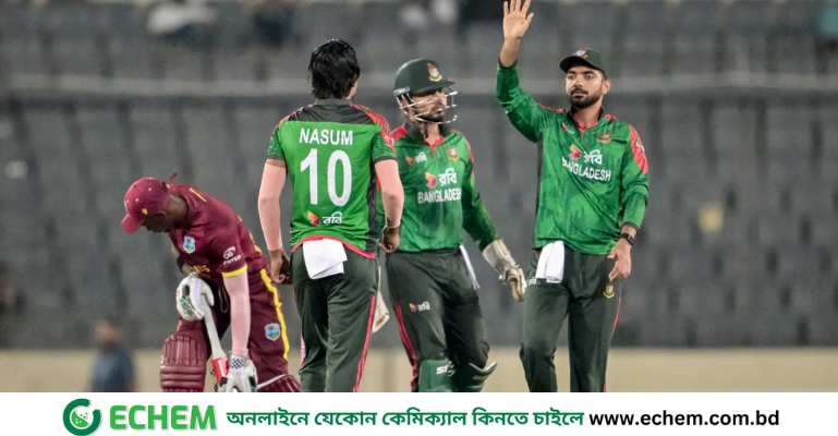 ওয়েস্ট ইন্ডিজকে উড়িয়ে ১৭ মাস পর ওয়ানডে সিরিজ জয় বাংলাদেশের