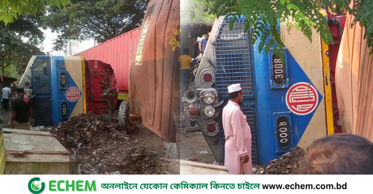 চট্টগ্রামে মালবাহী ট্রেনে ট্রাকের ধাক্কা