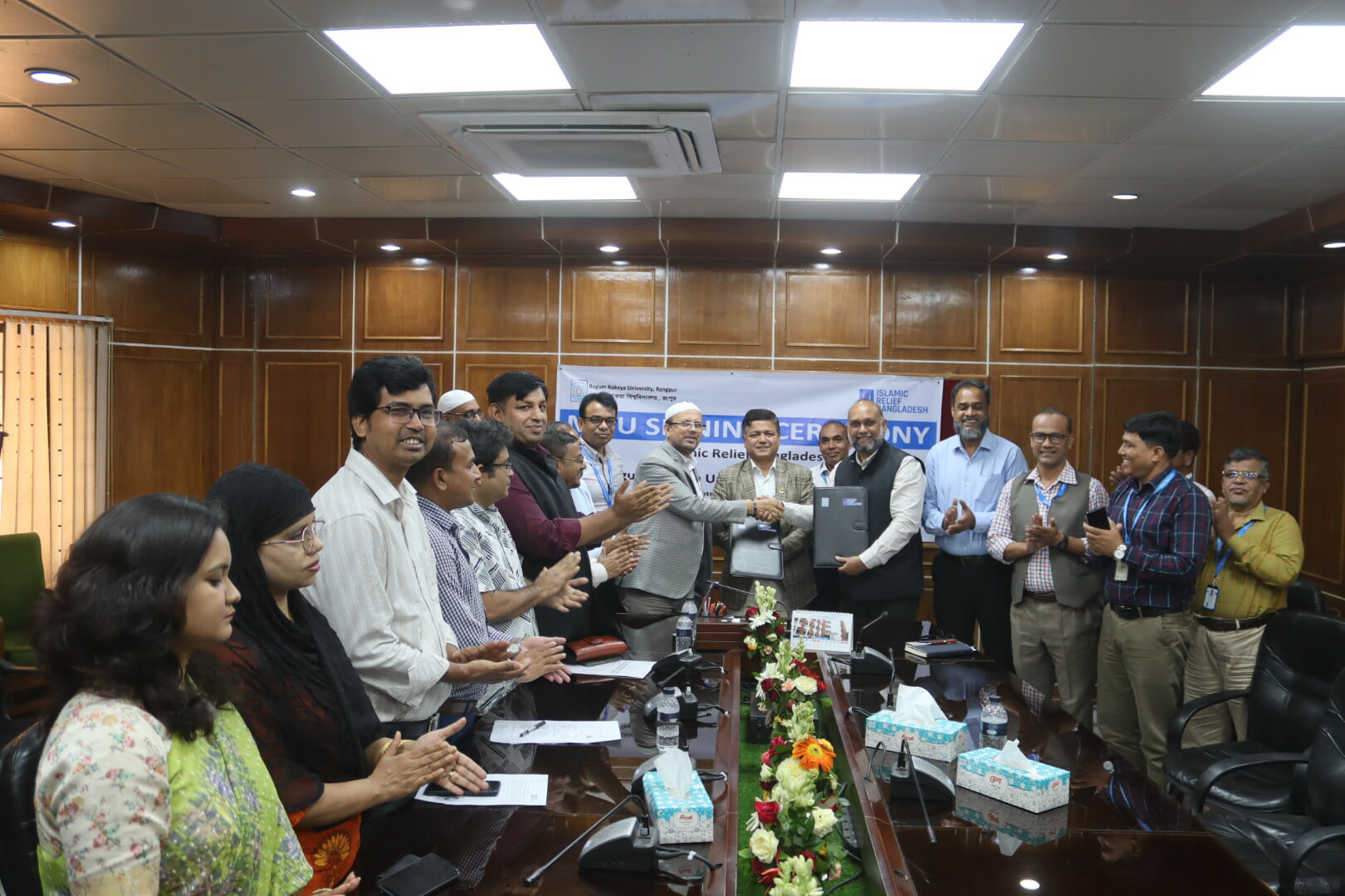 বেরোবি ও ইসলামিক রিলিফ বাংলাদেশের মধ্যে সমঝোতা চুক্তি