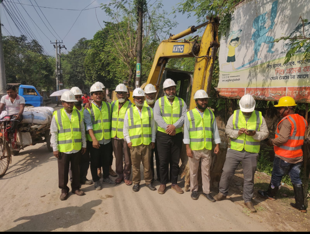 দিনাজপুরে ওয়ার্ল্ড ব্যাংক অর্থায়নে পিসিবি রোডসহ কয়েকটি উন্নয়ন প্রকল্পের উদ্বোধন