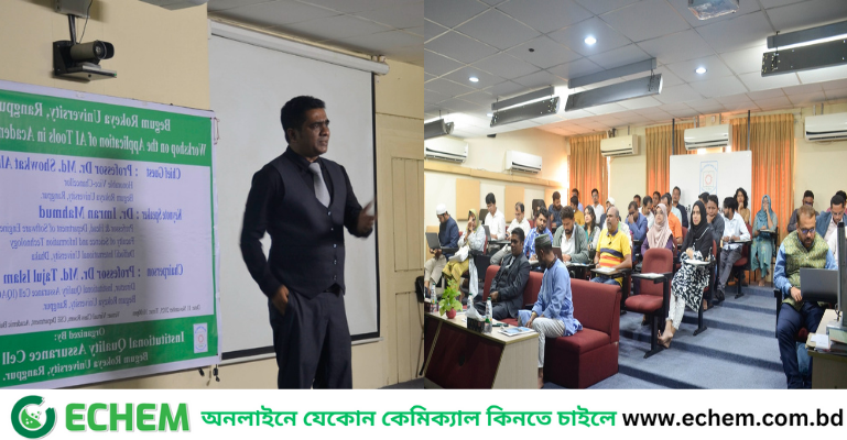বেরোবিতে গবেষণা কার্যক্রমে এআই টুলস ব্যবহারে কর্মশালা