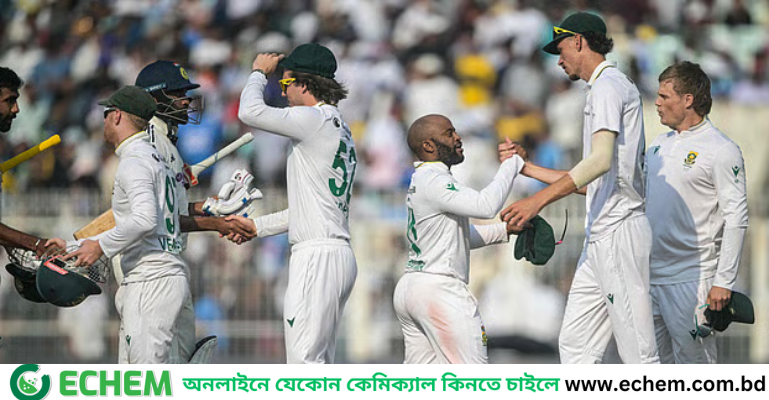 ৩ দিনে শেষ কলকাতা টেস্ট, দক্ষিণ আফ্রিকার ১৫ বছরের অপেক্ষার অবসান