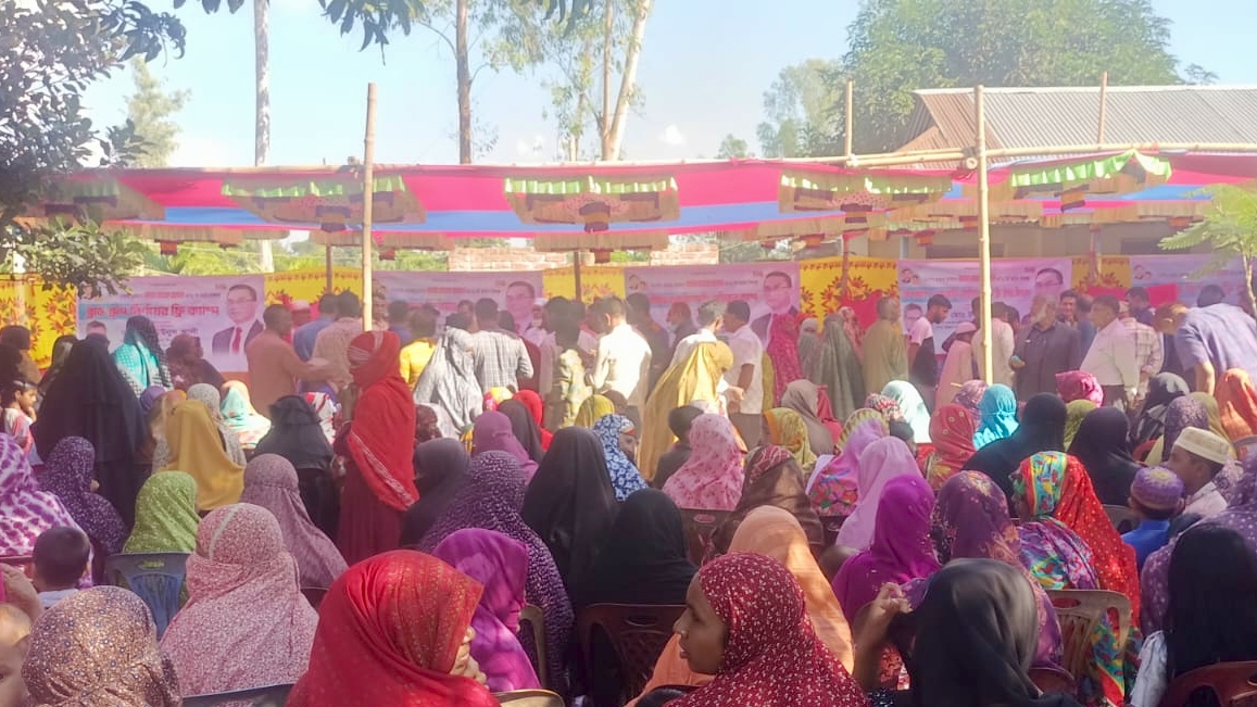 কুড়িগ্রামে তারেক রহমানের জন্মদিনে ফ্রি চিকিৎসাসেবা ও খাবার বিতরণ