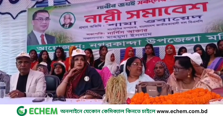 বিএনপি সরকার গঠন করতে পারলে নারীদের শিক্ষা ও উন্নয়নের জন্য সকল প্রকার পদক্ষেপ নেবে: শামা ওবায়েদ