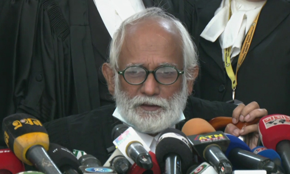 হাসিনার আস্থা না থাকায়, আইসিটিতে তার পক্ষে না লড়ার ঘোষণা জেড আই খান পান্নার