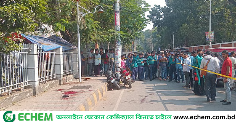 খুলনায় আদালতের সামনে ২ জনকে গুলি ও কুপিয়ে হত্যা