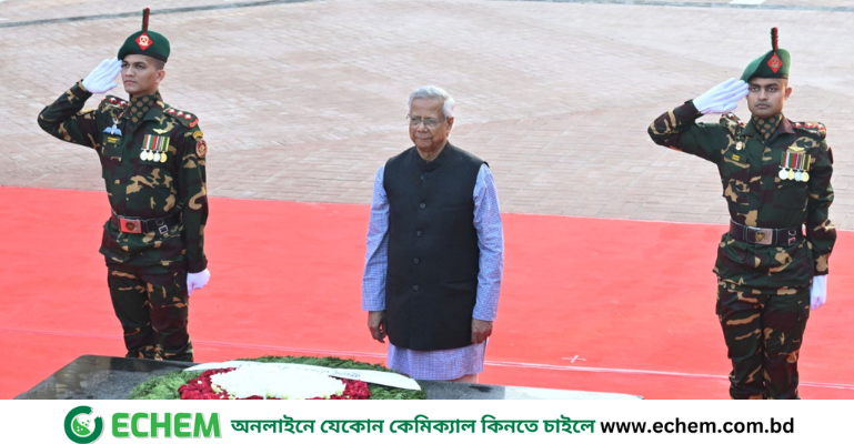 শহীদ বুদ্ধিজীবী স্মৃতিসৌধে শ্রদ্ধা জানালেন প্রধান উপদেষ্টা