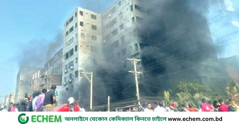 কেরানীগঞ্জে বহুতল ভবন জ্বলল ১১ ঘণ্টা