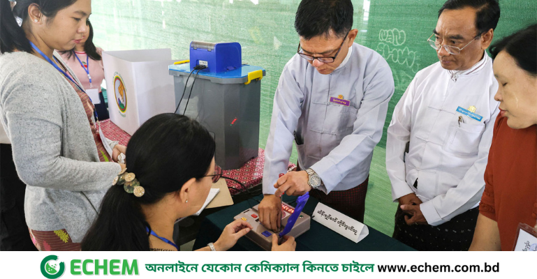 ৫ বছর পর জাতীয় নির্বাচনের ভোটগ্রহণ শুরু জান্তাশাসিত মিয়ানমারে