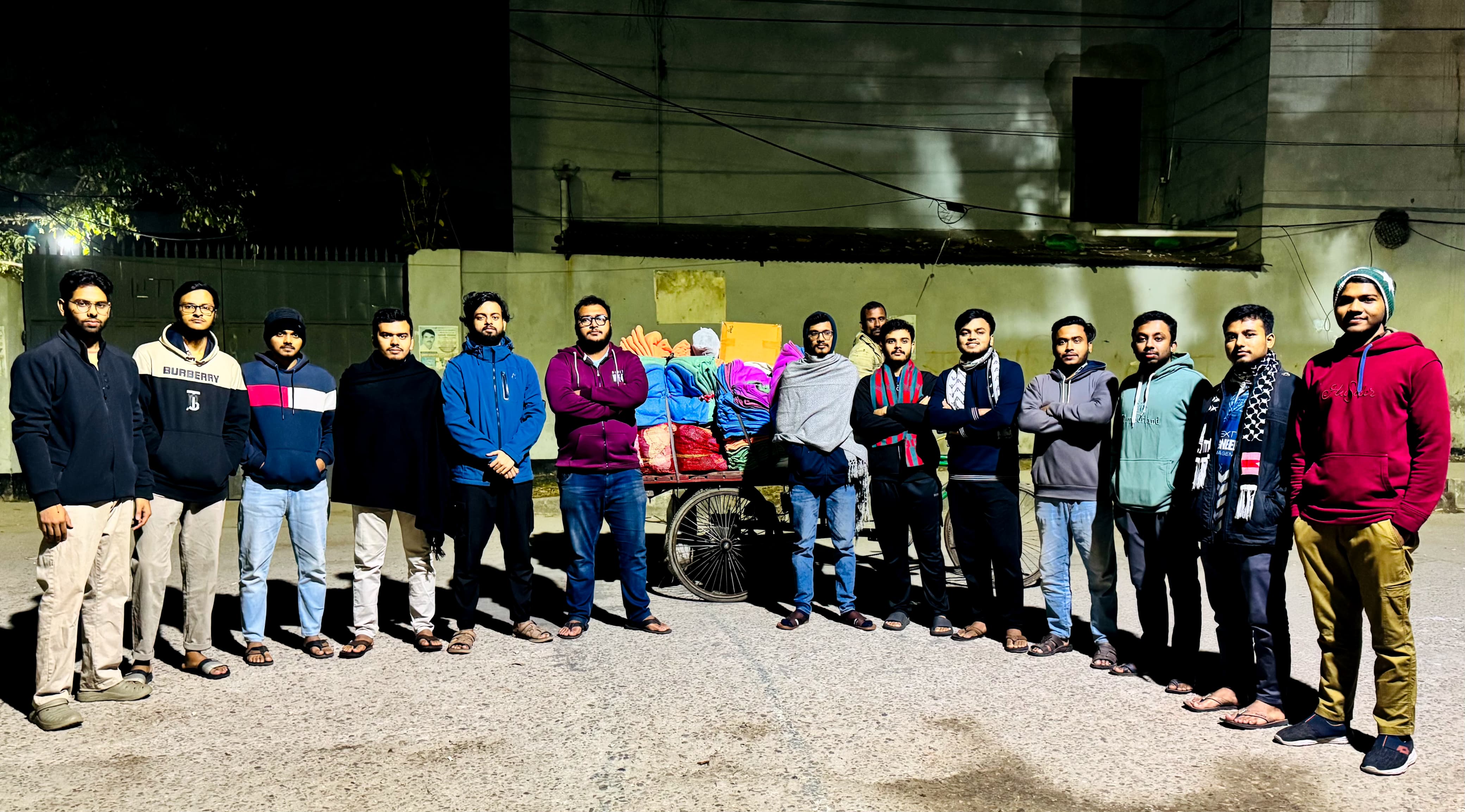 বাঁধন বুটেক্স ইউনিট কর্তৃক শীতবস্ত্র বিতরণ কর্মসূচি অনুষ্ঠিত